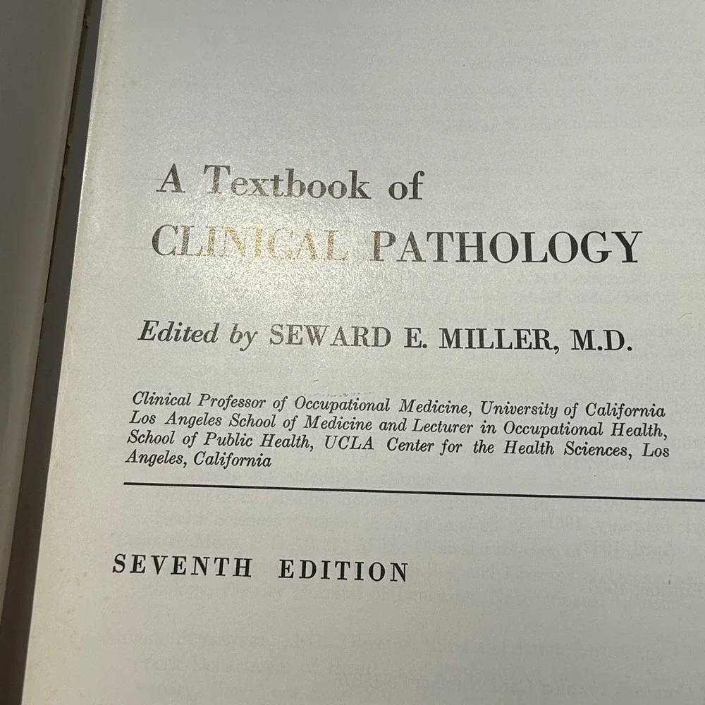 Clinical Pathology Textbook 7th Edition Medical Reference‎ Book